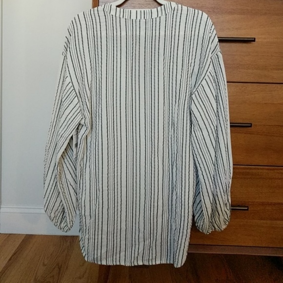 Free People Rhythm of the Night Striped Tunic Top - Picture 8 of 8